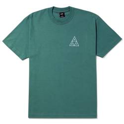 HUF Dreifach-Triangel-T-Shirt, kurzärmelig, 100 % einlaufvorbehandelte Baumwolle, kiefer, XX-Large von HUF