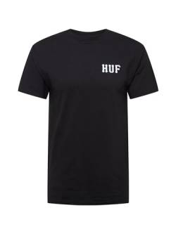 HUF Herren Shirt schwarz/weiß XL von HUF