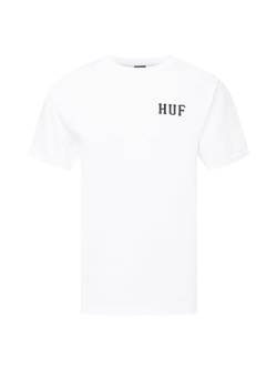 HUF Herren Shirt weiß/schwarz M von HUF