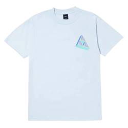 HUF Herren T-Shirt Based Triple Triangle, Größe:XXL, Farben:Sky von HUF