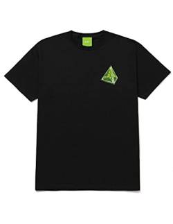 HUF Tesseract TT S/S tee Herren T-Shirt, Schwarz , L von HUF