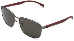 BOSS HUGO 1469/F/SK Brille, Matte Dark Ruthenium, 62 für Herren, Matte Dark Ruthenium von HUGO BOSS