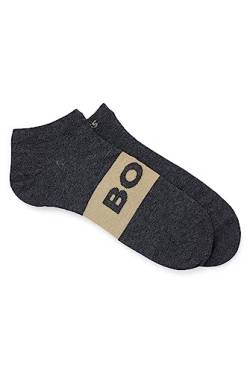 BOSS Men's 2P AS Logo Col CC Ankle Socks, Charcoal13, 39-42 von HUGO BOSS