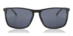 BOSS Unisex 1182/s/it Sunglasses, 807/IR Black, One Size von HUGO BOSS