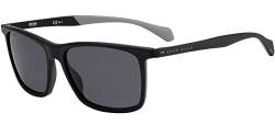 Boss Unisex 1078/s Sunglasses, 003/IR MATT Black, 57 von HUGO BOSS