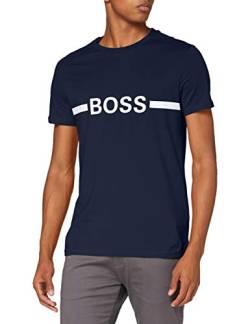HUGO BOSS Herren T-Shirt RN Slim Fit 50437367, Farbe:Blau, Größe:XL, Artikel:-413 Navy von HUGO BOSS