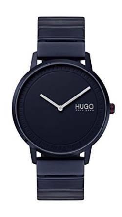 HUGO Unisex-Uhren Analog Quarz One Size 87644561 von HUGO BOSS