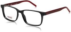 BOSS Hugo Unisex Hg 1163 Sunglasses, OIT/17 Black RED, 55 von HUGO