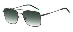 BOSS Hugo Unisex Hg 1177/s Sunglasses, 3OL/9K MT BLK GRN, 57 von HUGO