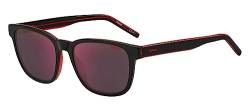 BOSS Hugo Unisex Hg 1243/s Sunglasses, OIT/AO Black RED, 54 von HUGO