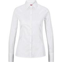 HUGO Blusenshirt The Fitted Shirt 10211515 01, White von HUGO
