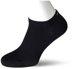 HUGO Damen 6p Uni Cc W Sneakersocken, Black1, 35-38 EU von HUGO