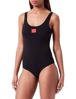 HUGO Damen Bodysuit Red Label Body, Black1, XXL EU von HUGO