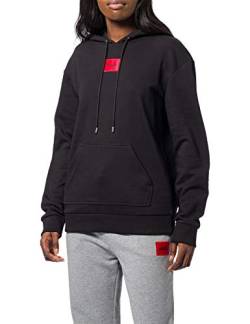 HUGO Damen Dasara_redlabel Kapuzenpullover, Black1, XL EU von HUGO