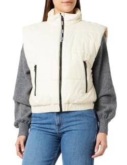 HUGO Damen Felere-1 Outerwear_Jacket, Light Beige272, XL EU von HUGO