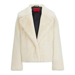 HUGO Damen Filissi-1 Outerwear_Jacket, Light Beige272, M EU von HUGO