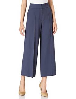 HUGO Damen Halasa Hose, Dark Blue402, 40 von HUGO