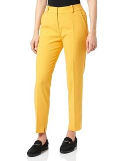 HUGO Damen Hetana Trousers, Dark Yellow703, 44 EU von HUGO