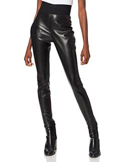 HUGO Damen Honati-1 Leggings, Black1, 40 von HUGO