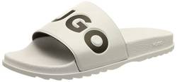 HUGO Damen Match_it_slid_rblg SLIDE, White100, 37 EU von HUGO