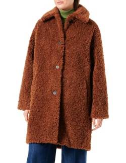 HUGO Damen Mybell-1 Coat, Open Brown244, 36 EU von HUGO