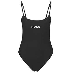 HUGO Damen Pure_Swimsuit Swimsuit, Black1, S EU von HUGO