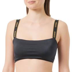 HUGO Damen Sparkling Bandeau Bikini TOPTRIANGLE, Black1, 3XL EU von HUGO