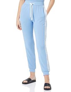HUGO Damen Sporty Logo_Pants Loungewear Pant, Light/Pastel Blue451, M EU von HUGO