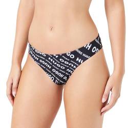 HUGO Damen Swirly Bikini BOT Classic, Black1, L EU von HUGO