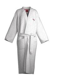 HUGO Damen Terry_gown DRESSING GOWN, White100, L EU von HUGO