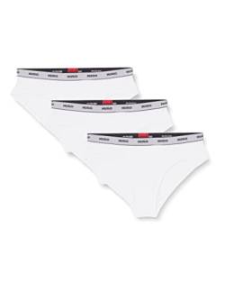 HUGO Damen Triplet Brief Streep Slip, White100, S EU von HUGO