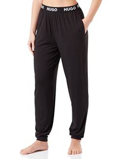 HUGO Damen Unite_Pants Pyjama Pant, Black1, 3XL EU von HUGO