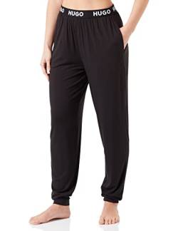 HUGO Damen Unite_Pants Pyjama Pant, Black1, XL EU von HUGO