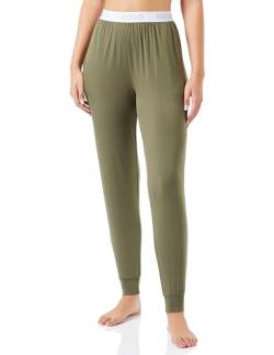 HUGO Damen Unite_Pants Pyjama Pant, Dark Green305, L EU von HUGO