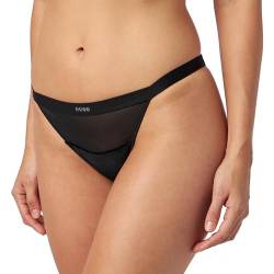 HUGO Damen Velvet Brief, Black1, M EU von HUGO