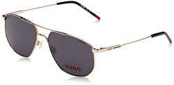 HUGO HG 1207/S Brille, Gold, 58 für Herren, Gold von HUGO