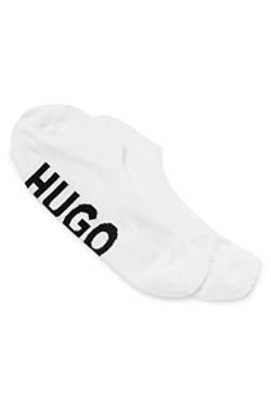 HUGO Herren 2p Sl Logo Cc INVISIBLE_SOCKS, White100, 41-42 EU von HUGO