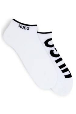 HUGO Herren 2p als logo Cc Sneakersocken, New - White100, 39-42 EU von HUGO