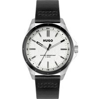 HUGO Herren Armbanduhr "1530325", silber von HUGO