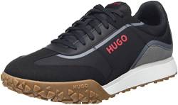 HUGO Herren Casey_Runn_nymx Sneakers Black1 44 von HUGO