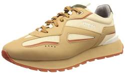 HUGO Herren Cubite_Runn_mepu Sneaker, Natural108, 45 EU von HUGO