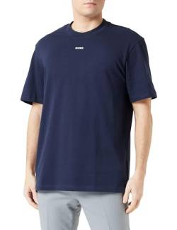 HUGO Herren Dapolino T-Shirt, Dark Blue405, XXL EU von HUGO