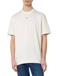 HUGO Herren Dapolino T-Shirt, Open White121, L EU von HUGO