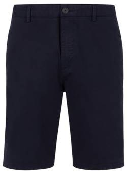 HUGO Herren David222SD Slim-Fit Chino-Shorts aus elastischer Baumwoll-Gabardine Dunkelblau 29 von HUGO