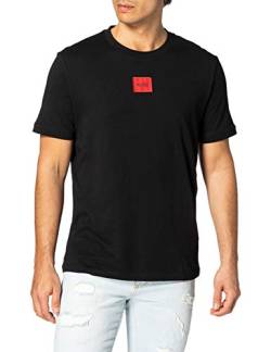 HUGO Herren Diragolino212 T Shirt, Black1, M EU von HUGO