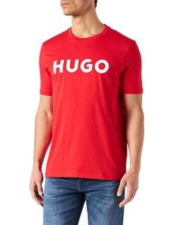 HUGO Herren Dolive T-Shirt, Open Pink693, L EU von HUGO