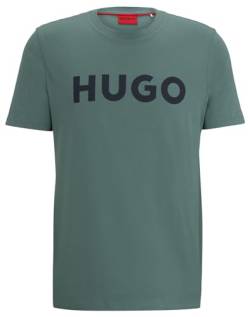 HUGO Herren Dulivio T-Shirt, Dark Green307, M EU von HUGO