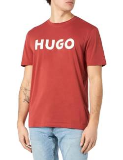 HUGO Herren Dulivio T-Shirt, Dark Red609, S EU von HUGO