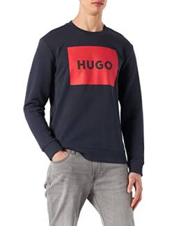 HUGO Herren Duragol222 Sweatshirt, Dark Blue405, S EU von HUGO