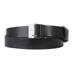 HUGO Herren Gaba-tip_sz30 APPAREL_BELT, Black1, 120 EU von HUGO